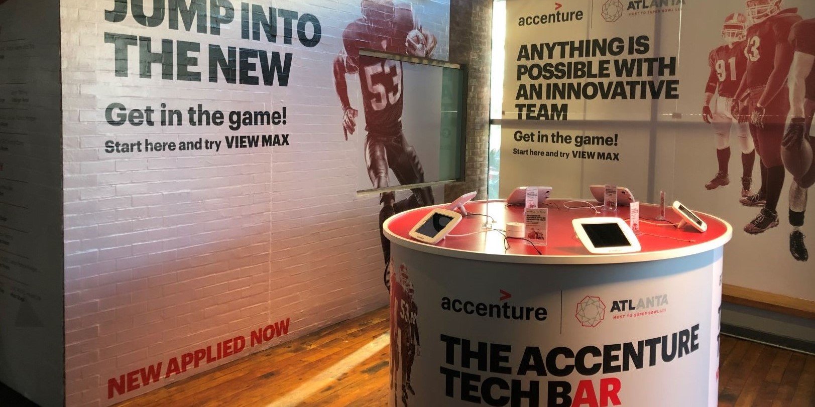 Accenture Super Bowl Template Banner