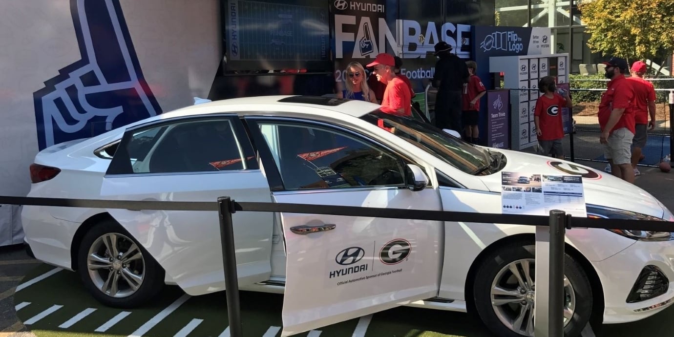 Hyundai College Football Template Banner
