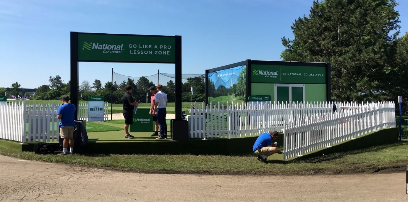 National Golf Template Banner