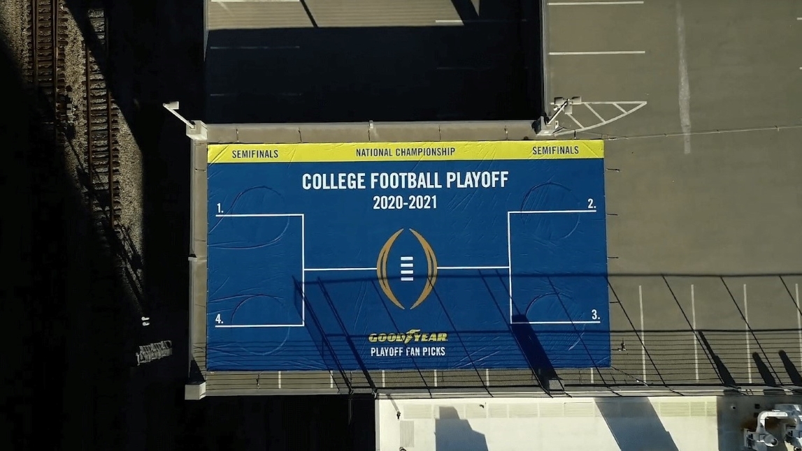 Goodyear College Football Template B