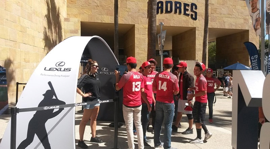 Lexus Baseball Padres Template C