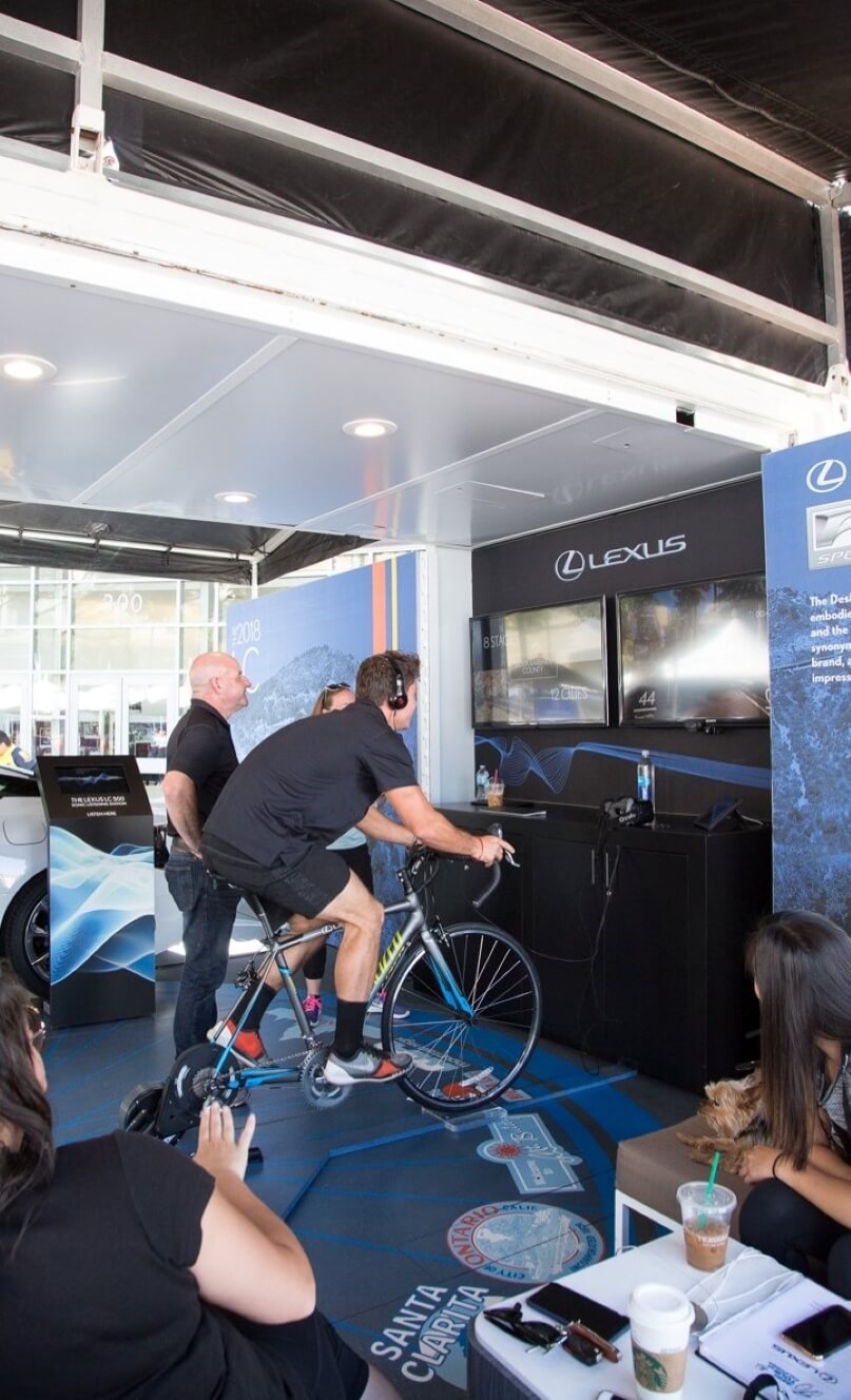 Lexus Cycling Simulator Template A